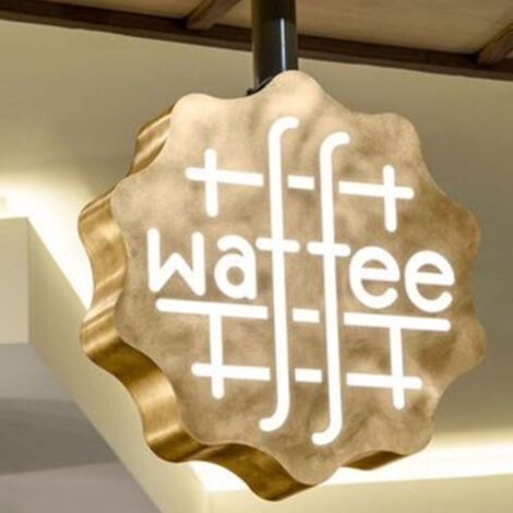 Waffee Sign LED Sillicone Neon